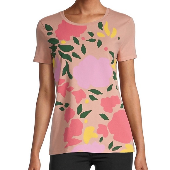 Weekend Max Mara Short-Sleeve Benny Floral Top - Picture 3 of 5